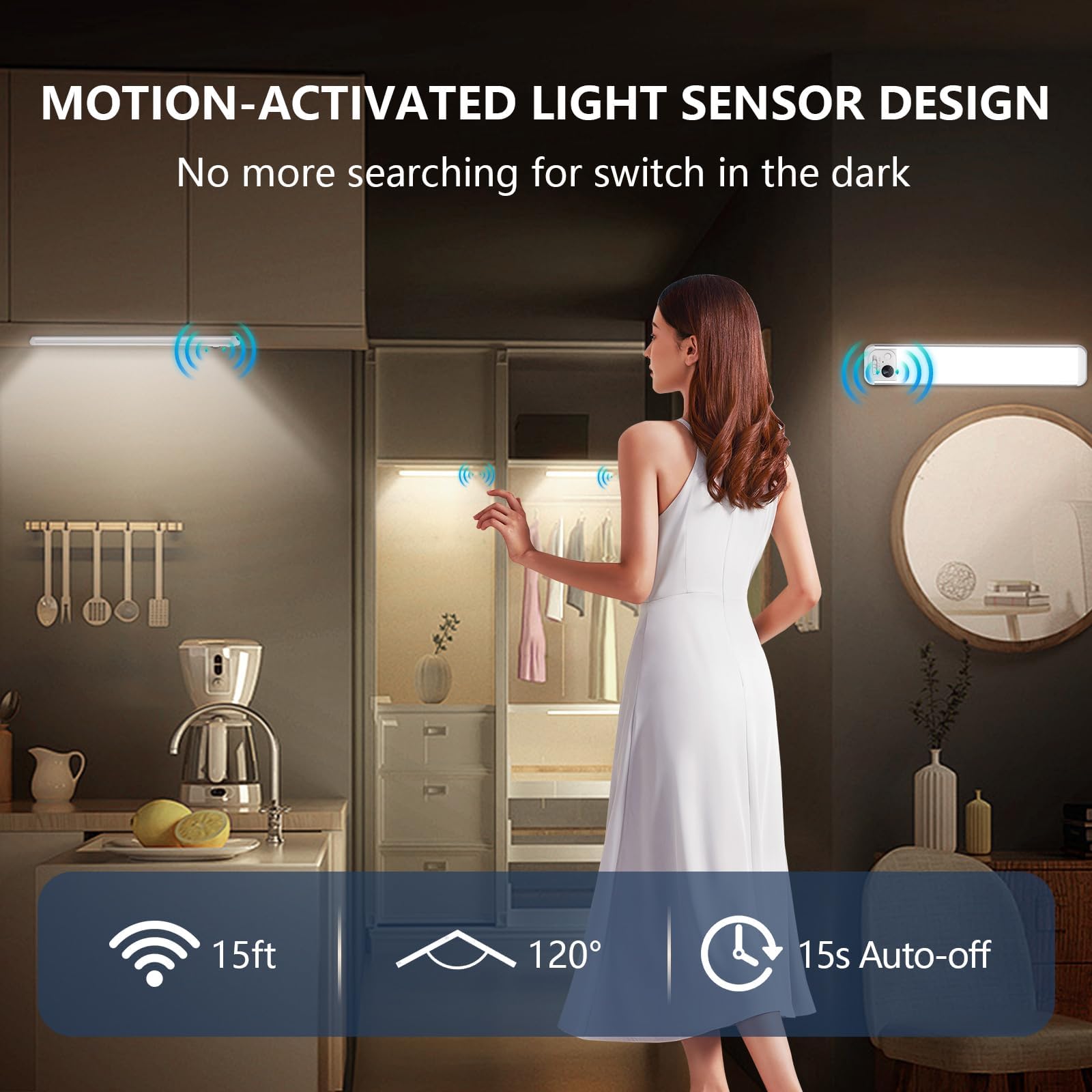 RUIKORING ideal for kitchen cabinets and wardrobes