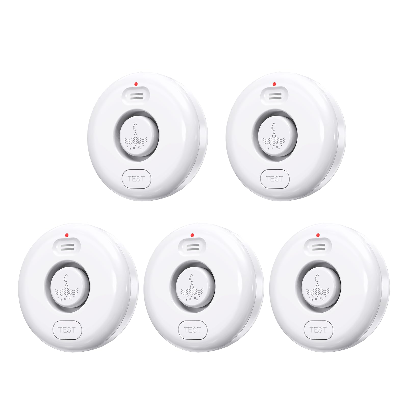 RUIKORING water leak detector pack front view for proactive home protection