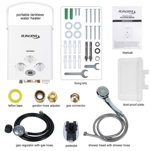 RUINOPAR safety system provides multiple protections for worry-free use.