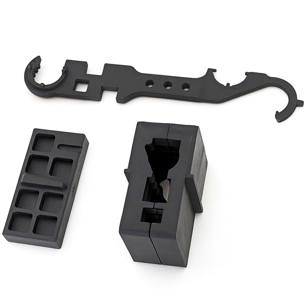Ruiooy Armorers wrench set with 6-inch jaw for tight bolts and quick adjustments.