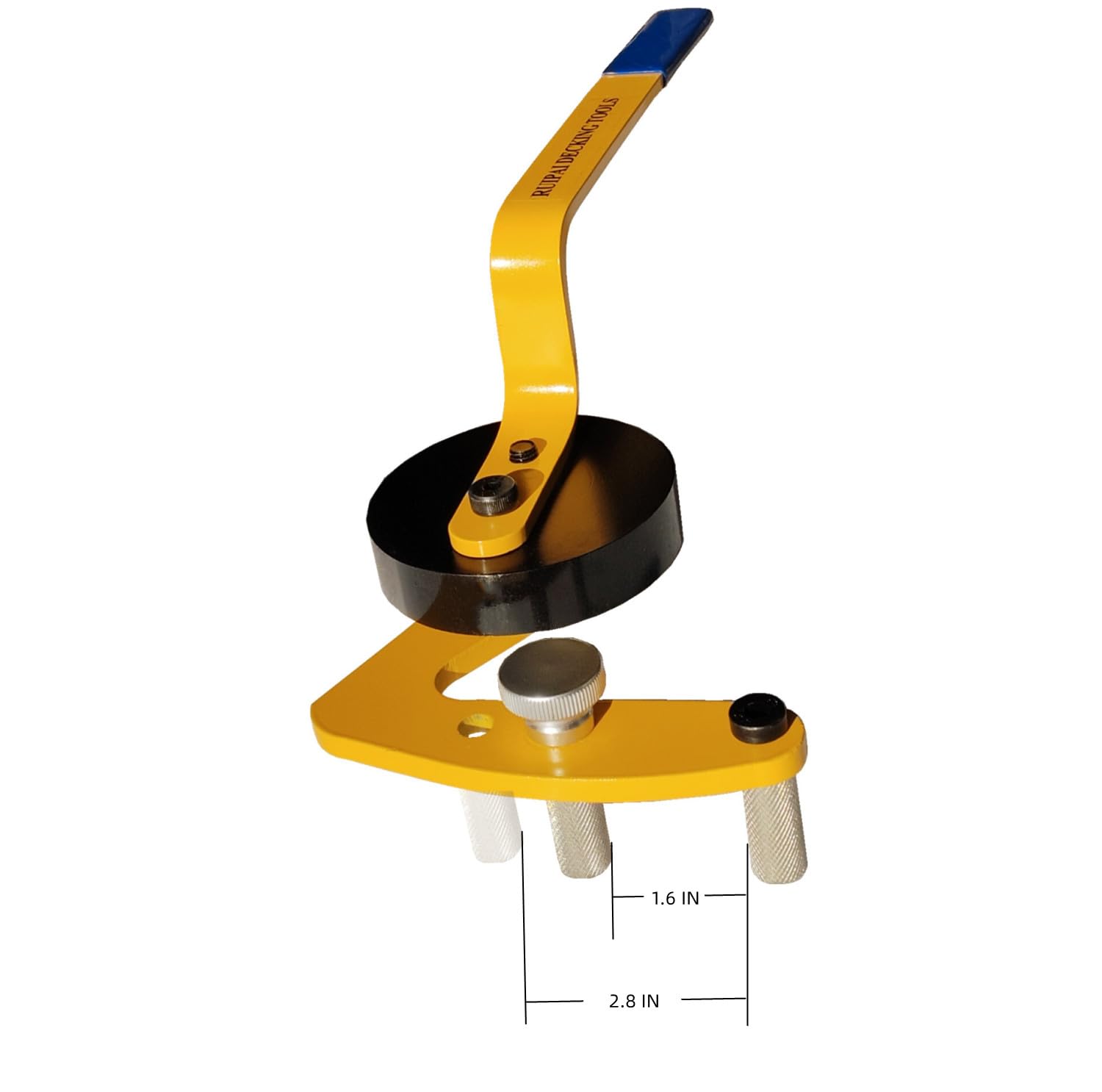 Ruipai Deck Straightening Tool ergonomic handle reduces fatigue during use