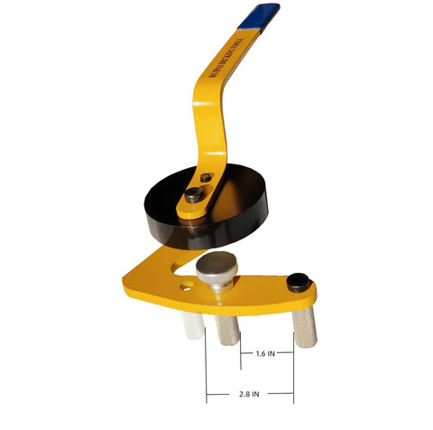 Ruipai Deck Straightening Tool ergonomic handle reduces fatigue during use