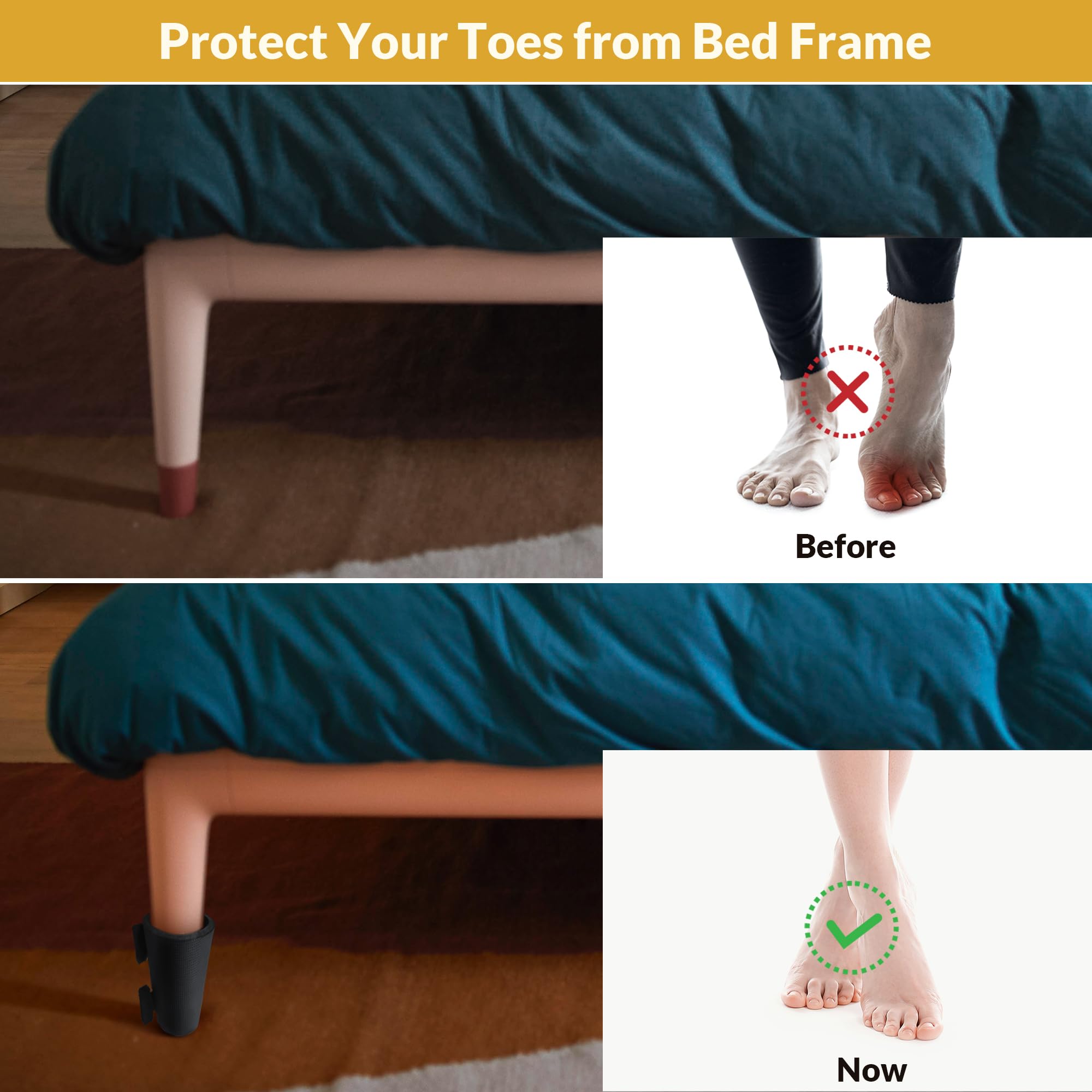 Ruiru Bro EVA material closeup of flexible toe bumpers