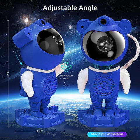 RUISHINE Galaxy Projector Night Light starfield projection for creative play spaces.