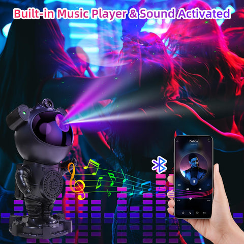 RUISHINE Bluetooth speaker feature to play music during relaxation.