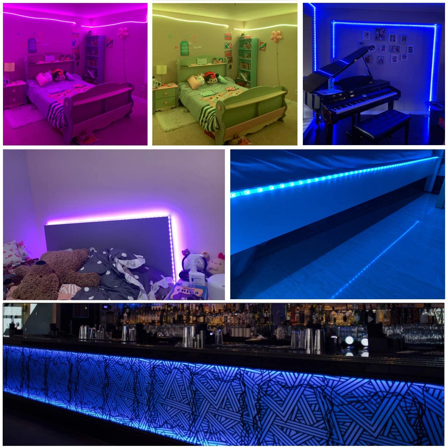 RUISHINE TV backlight LED strip enhancing the viewing experience.