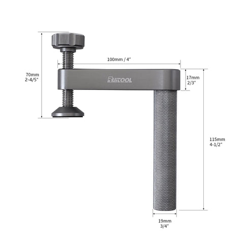 RUITOOL two-pack bench clamps keep you ready for multiple tasks