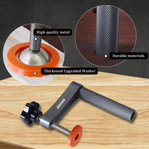RUITOOL adjustable clamping pressure up to 600 lbs prevents movement