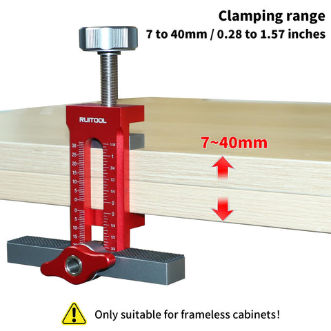 RUITOOL adjustable height helps perfect door positioning
