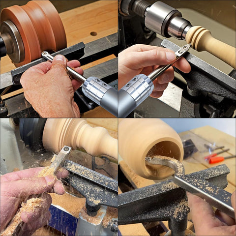 RUITOOL Bowl sander attachment for bowl shaping and smoothing.