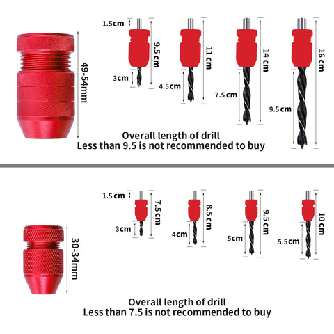 RUITOOL aluminum body drill stop shown for durable, long-lasting use.
