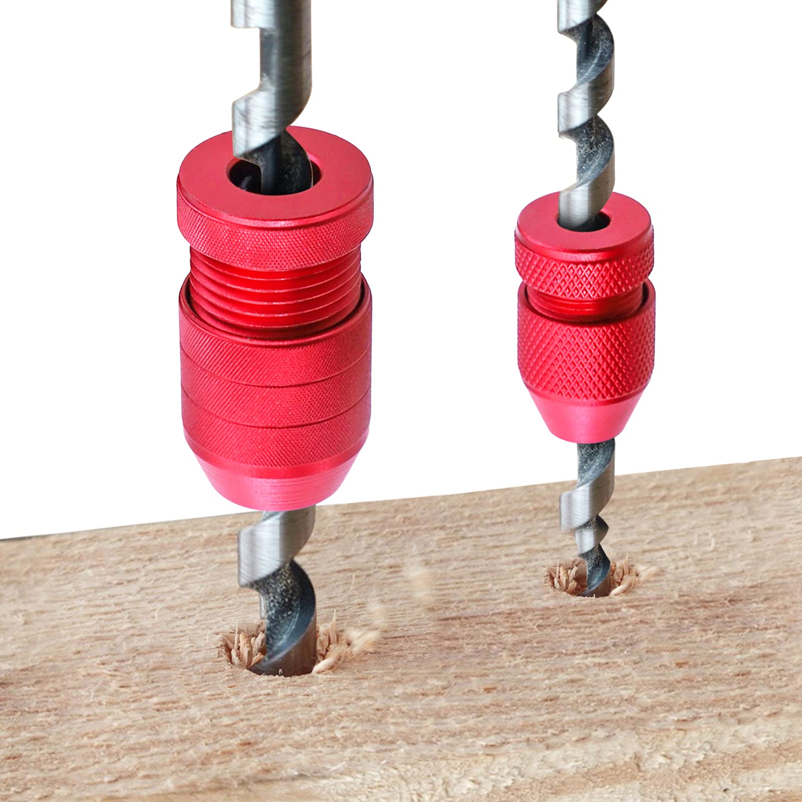 RUITOOL drill depth stop small fits 5/64-3/16 inch bits for precise depth control.