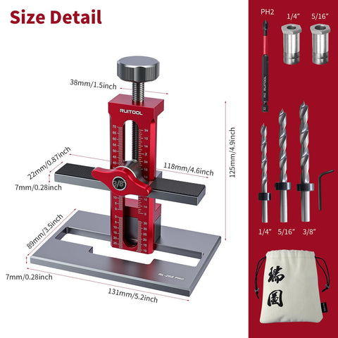 RUITOOL acts as a reliable third hand for fast, repeatable door placement.