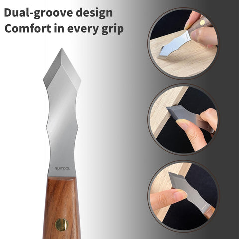 RUITOOL marking knife dual-groove handle for customizable grip