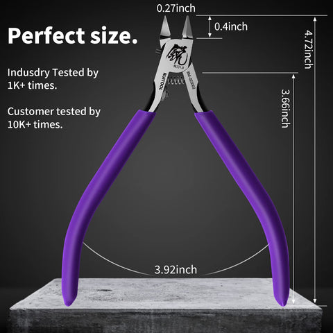 RUITOOL ergonomic non-slip grip for comfortable long sessions