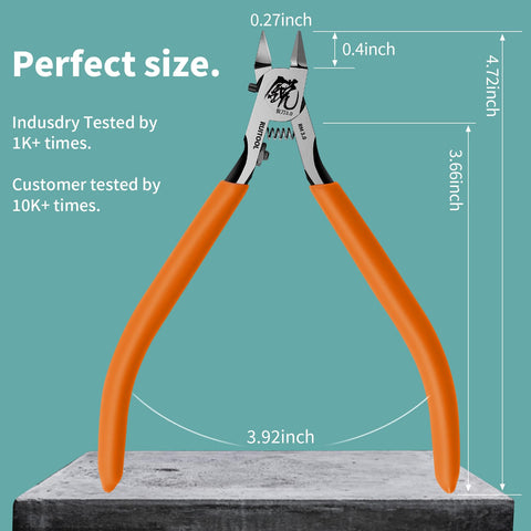 RUITOOL Model Nippers ideal for sprue removal from small plastic parts.