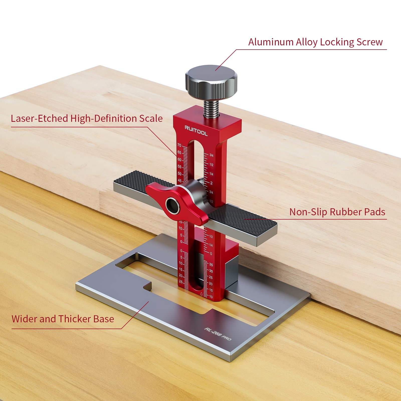 RUITOOL includes Phillips #2 bit and storage bag for ready use.