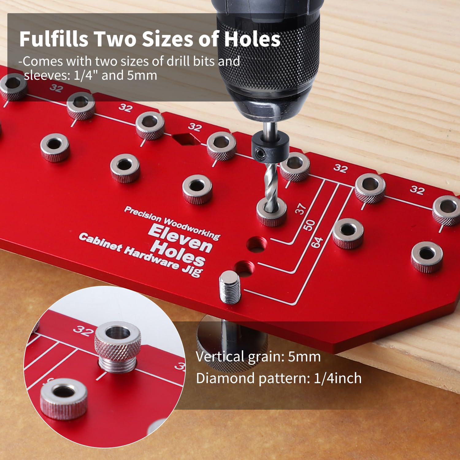 RUITOOL positioning pin aiding accurate drill alignment