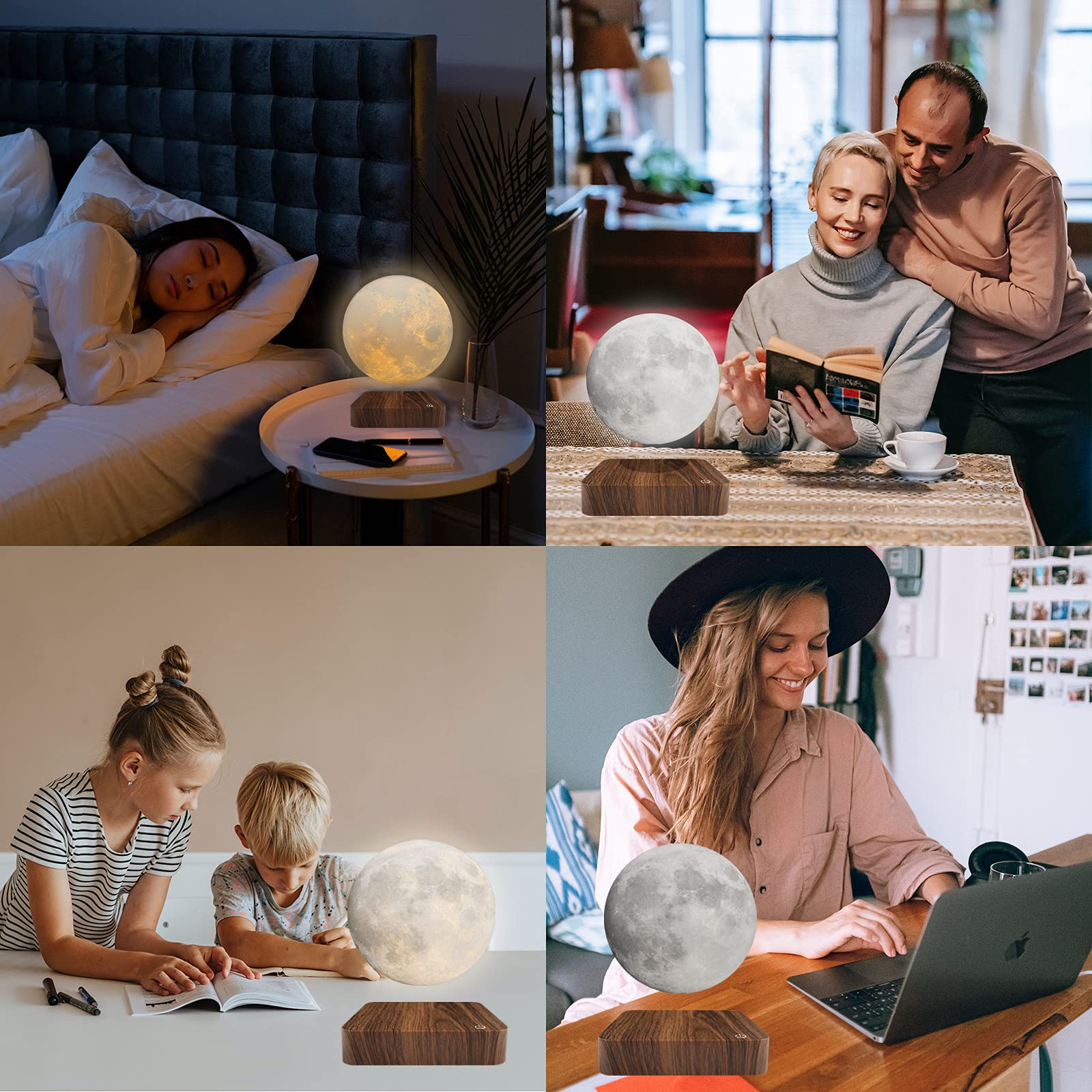 RUIXINDA desk decor ambient light creates a calm workspace.