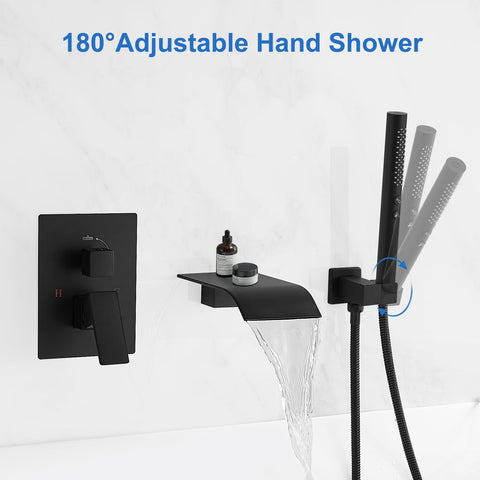 RUMOSE 2-in-1 handheld sprayer for flexible cleaning and rinsing