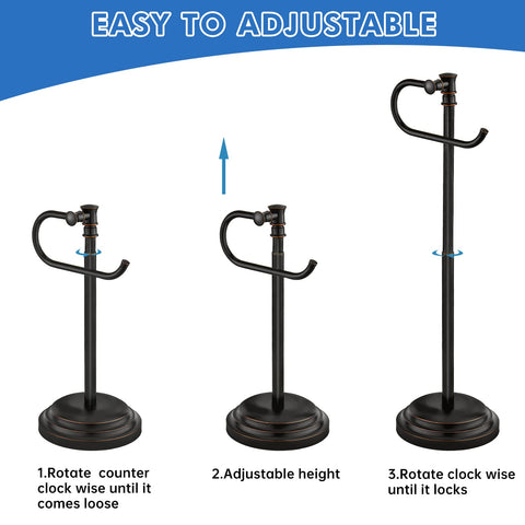 RUMOSE adjustable telescopic bar adapts from 12.4 to 22.8 inches.