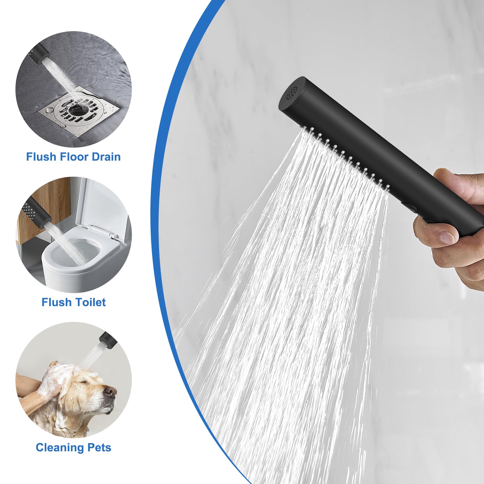 RUMOSE corrosion-resistant finish for long-term bathroom use