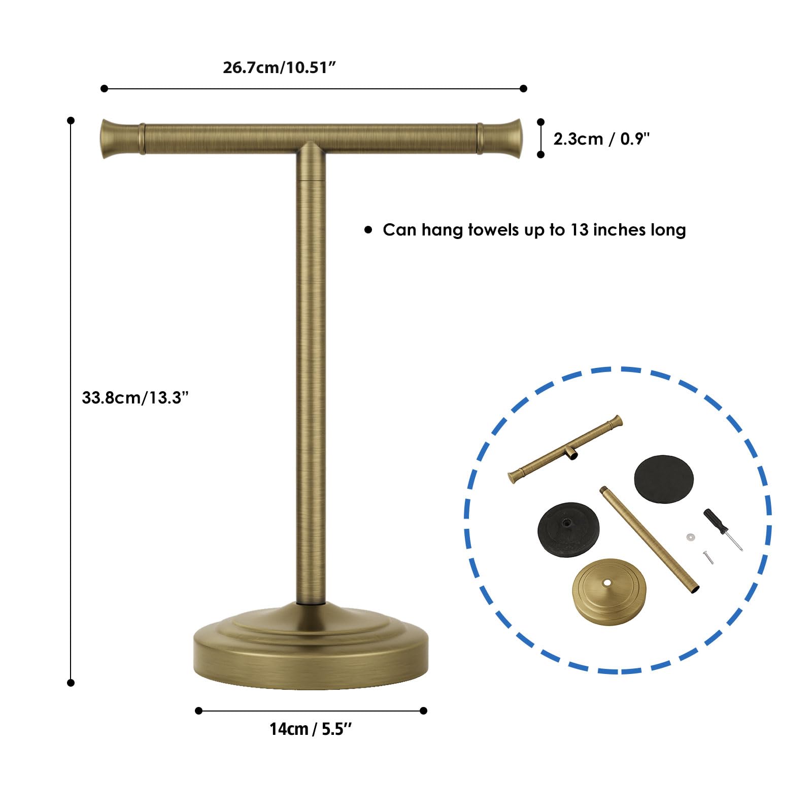 RUMOSE easy installation with hardware and simple instructions.