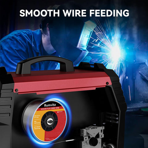 Rumvita .035 inch diameter welding wire suitable for single or multi-pass welds.