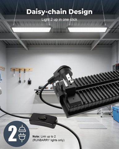 RUNBARRY die-cast aluminum body for durable heat dissipation