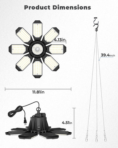 RUNBARRY energy-saving LED system reduces overhead power usage.