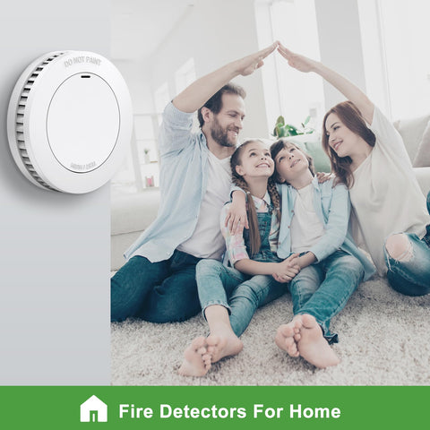Runidur Fire Alarm indoor mounting example for home setup