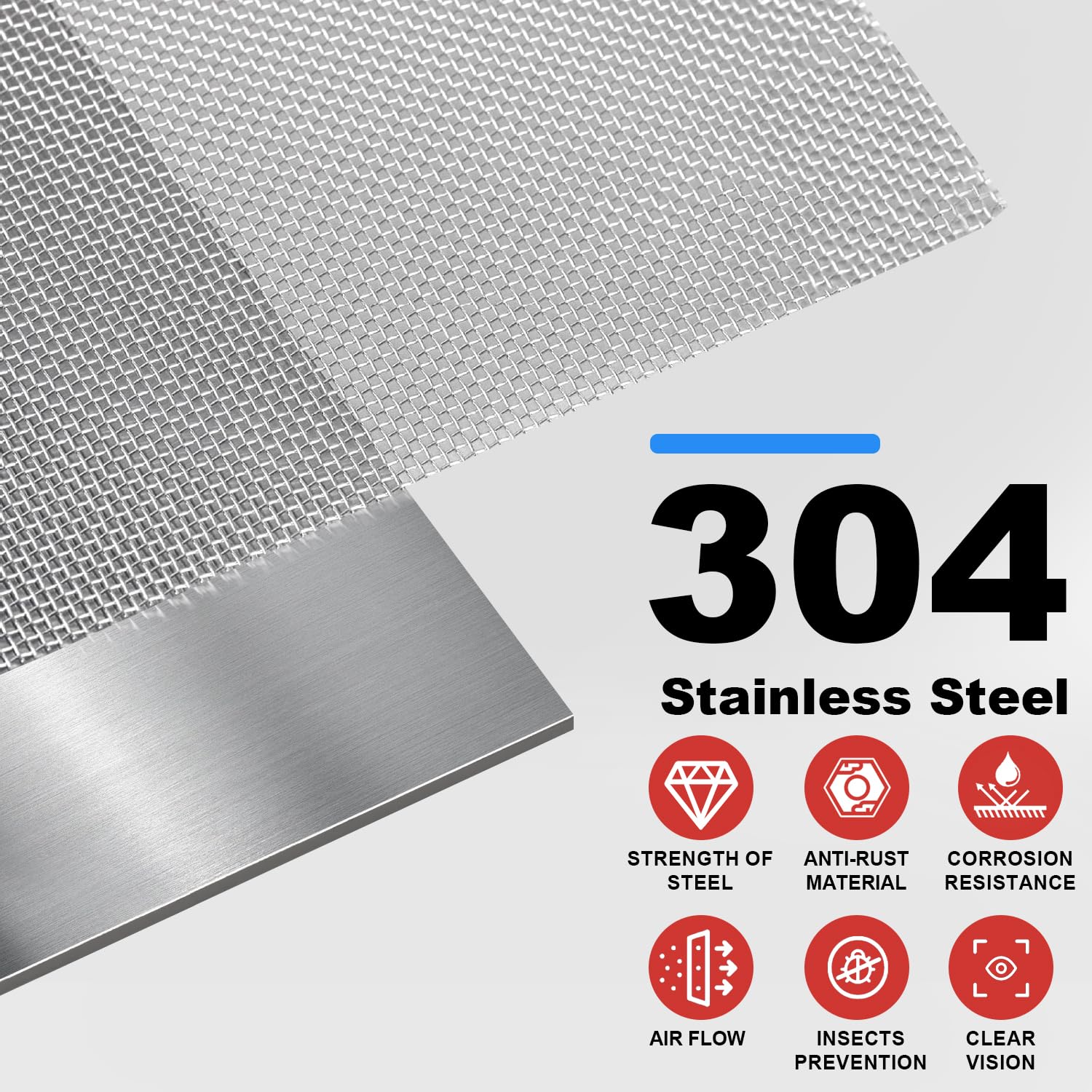 Runpig 20-mesh-per-inch detail for precise filtration and airflow control.