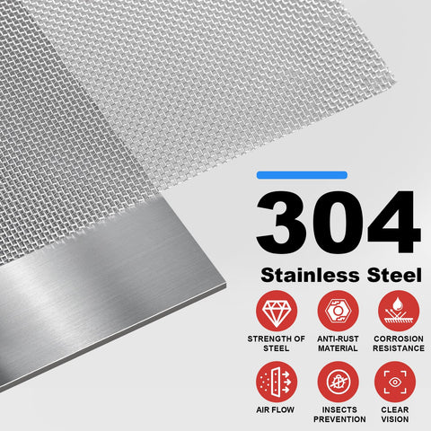 Runpig 20-mesh-per-inch detail for precise filtration and airflow control.
