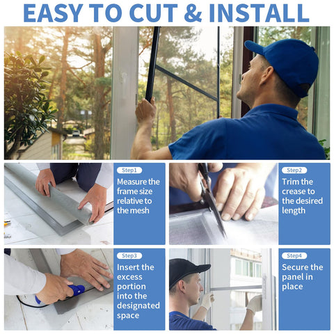 Runpig easy-cut mesh ideal for door screens and DIY cages.