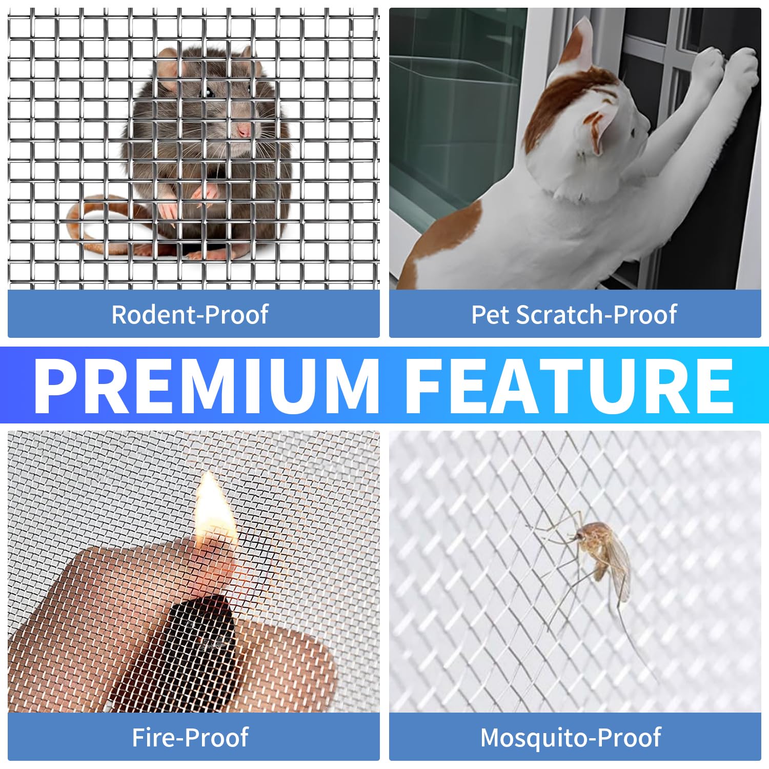Runpig durable screen for patio and garden projects, insect barrier.