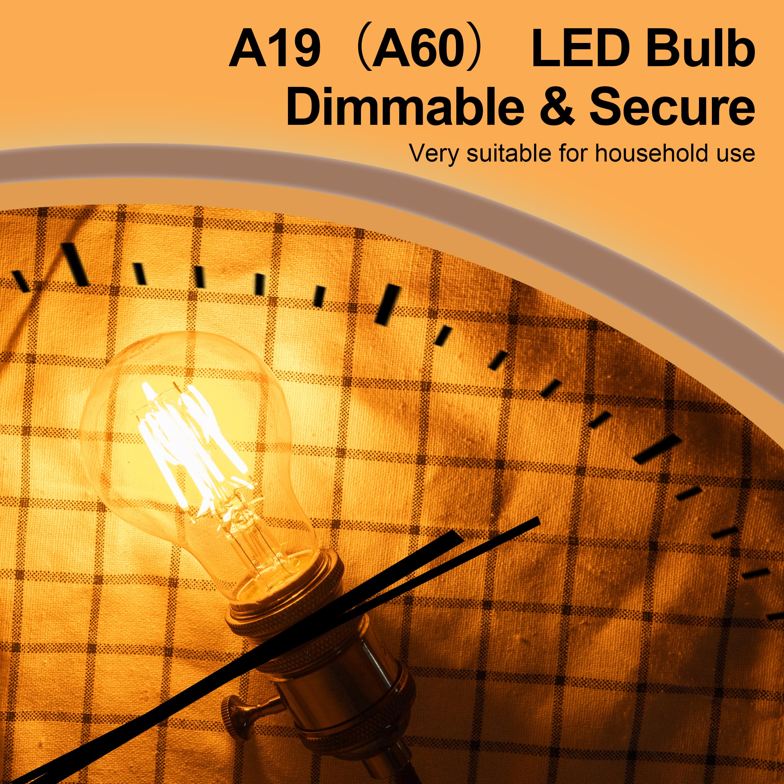 RunQuiz amber glass design stays cool and resists dimming induced heat issues.