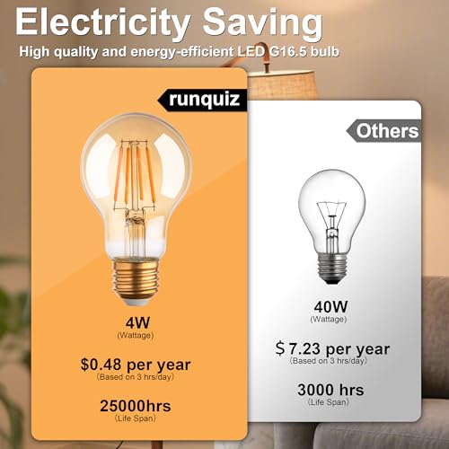 RunQuiz amber warm glow in living room enhances retro ambience and soft lighting.