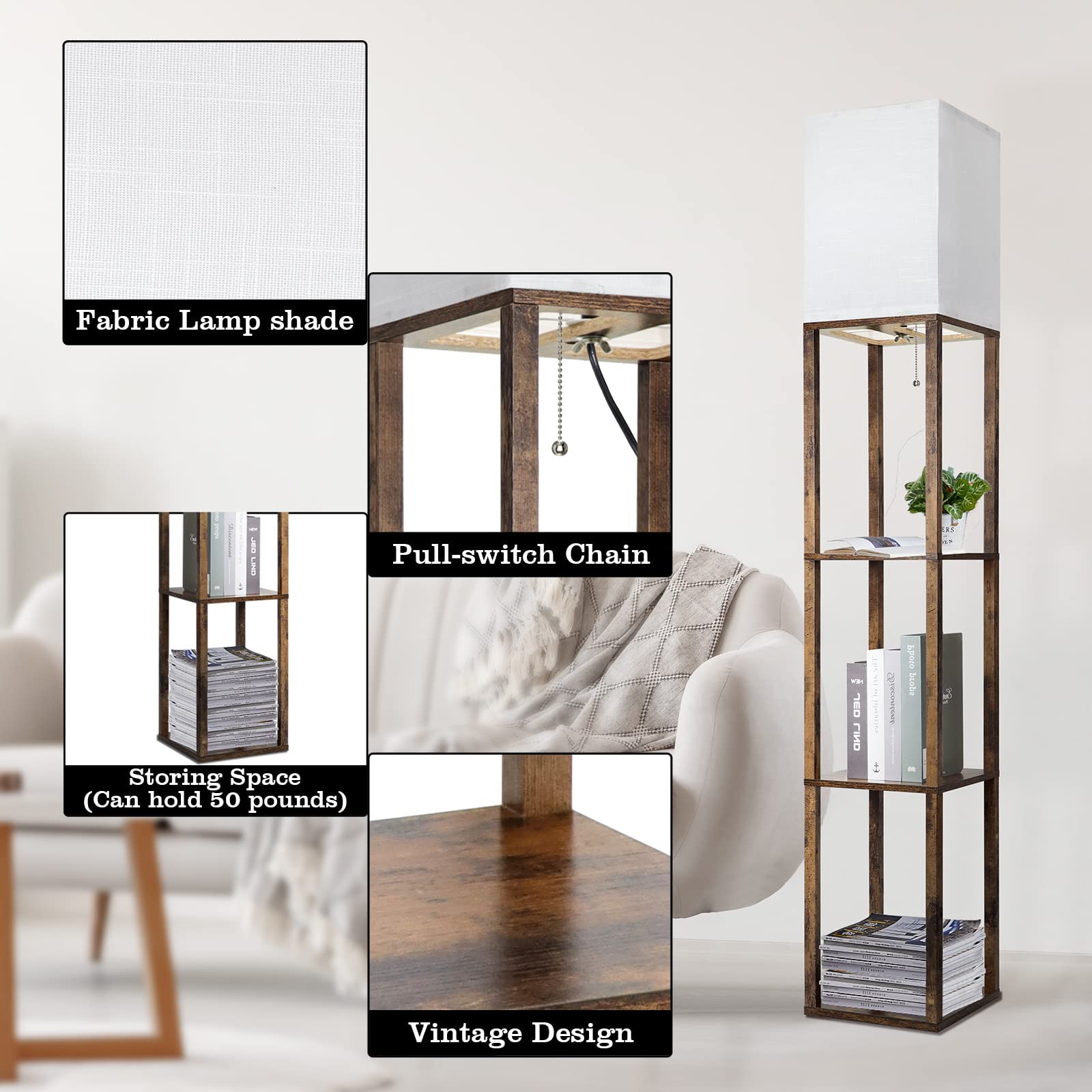 RUNTOP corner lamp demonstrates easy assembly and reliable base in minutes.