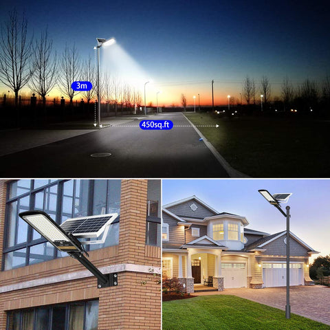 RuoKid solar street light remote bracket for mounting.