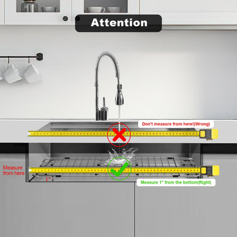 Rurayati single-bowl compatible grid protects the sink bottom during use