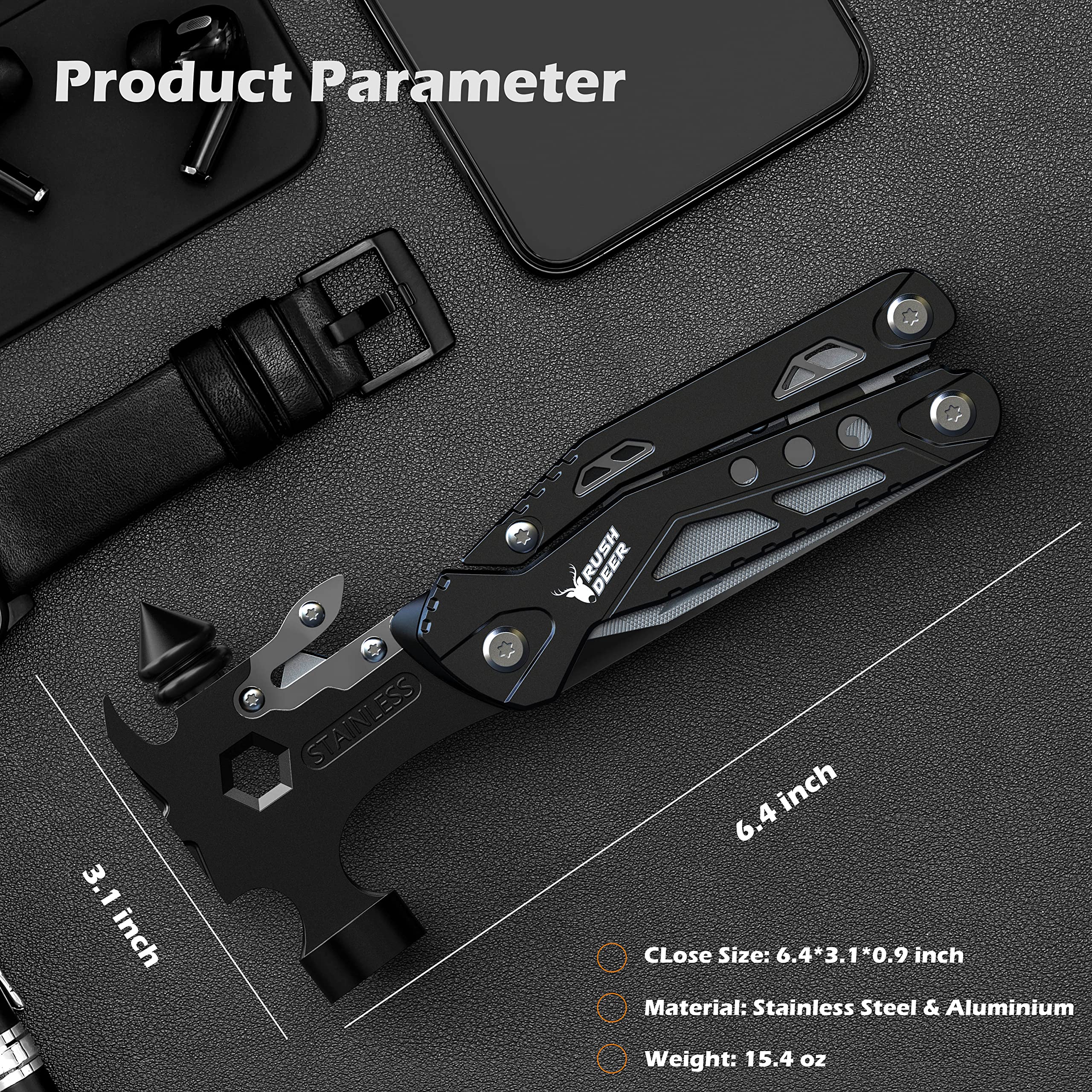 Rush Deer Allen wrenches integrated in the multitool