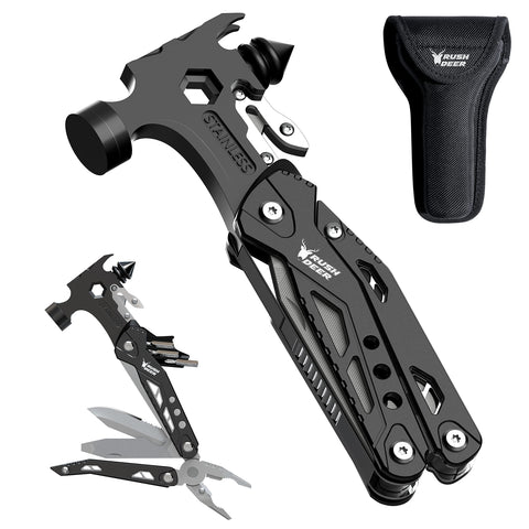 Rush Deer 16-in-1 multitool hammer for on-site tasks