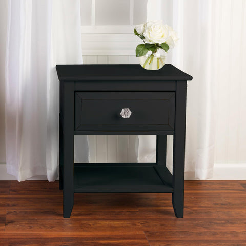 Rust-Oleum Black Abyss Chalked delivers quick dry time for weekend projects.