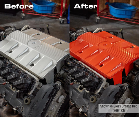 Rust-Oleum Engine Enamel durable finish protects engine components