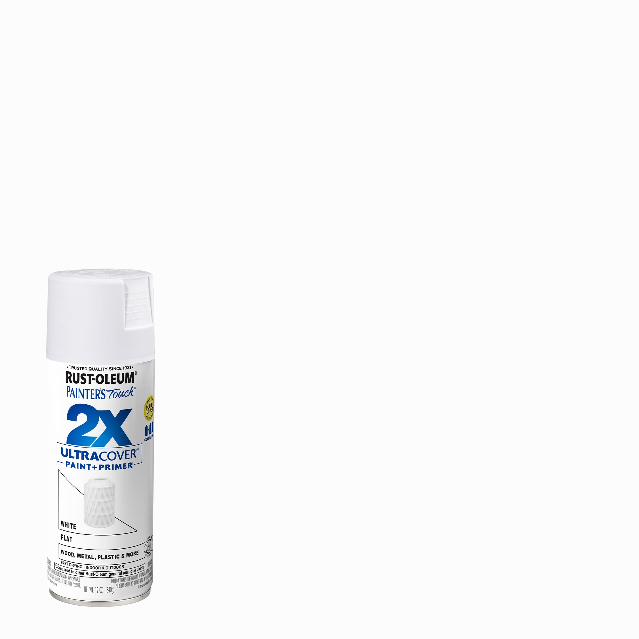 Rust-Oleum Painter's Touch 2X comfort spray tip eases long spraying sessions