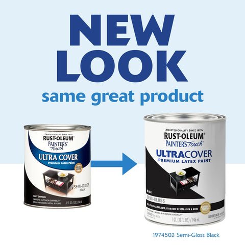 Rust-Oleum Painter's Touch prep-guidance with degreaser and light sanding improves adhesion