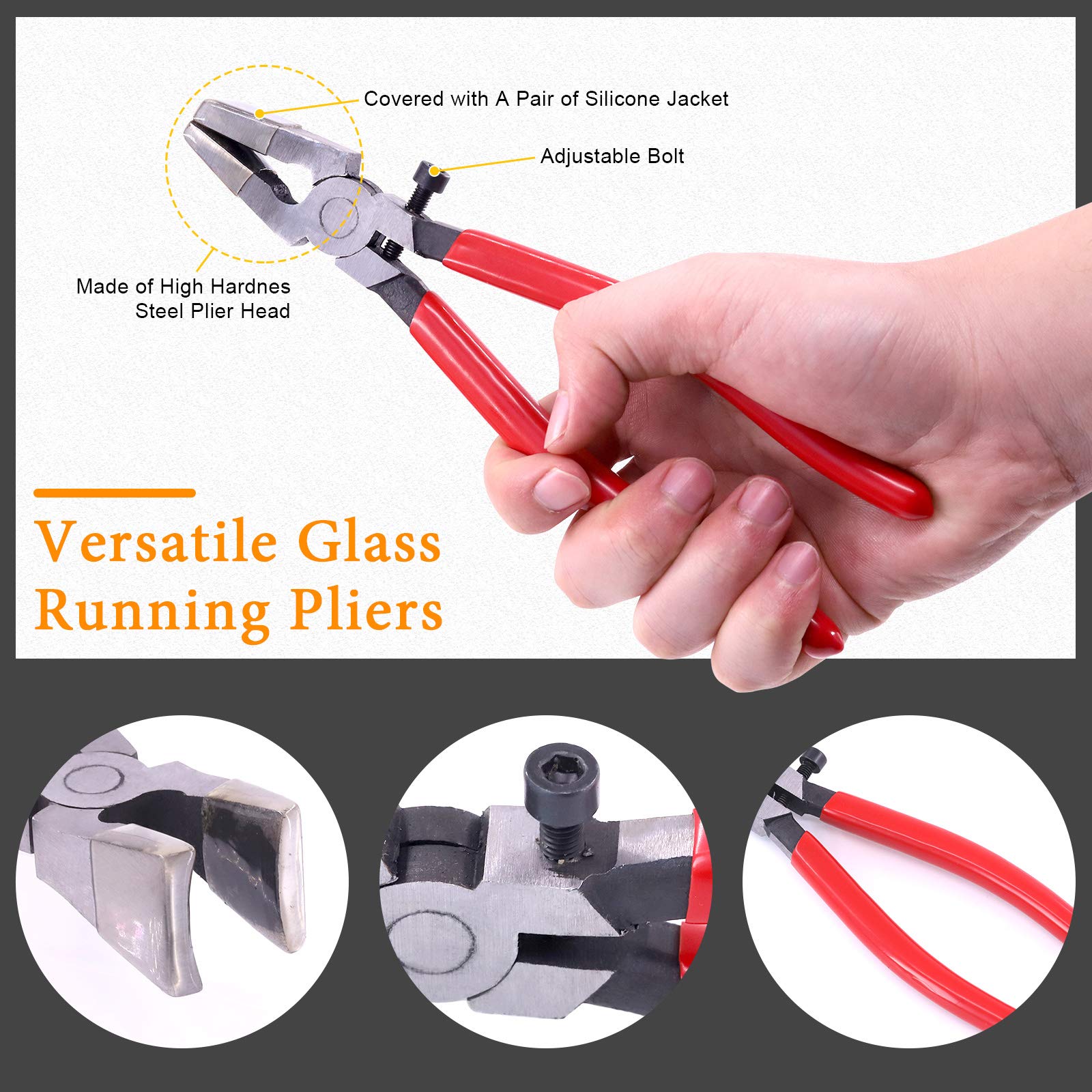 Rustark 12-20mm cutting head for versatile glass cutting applications