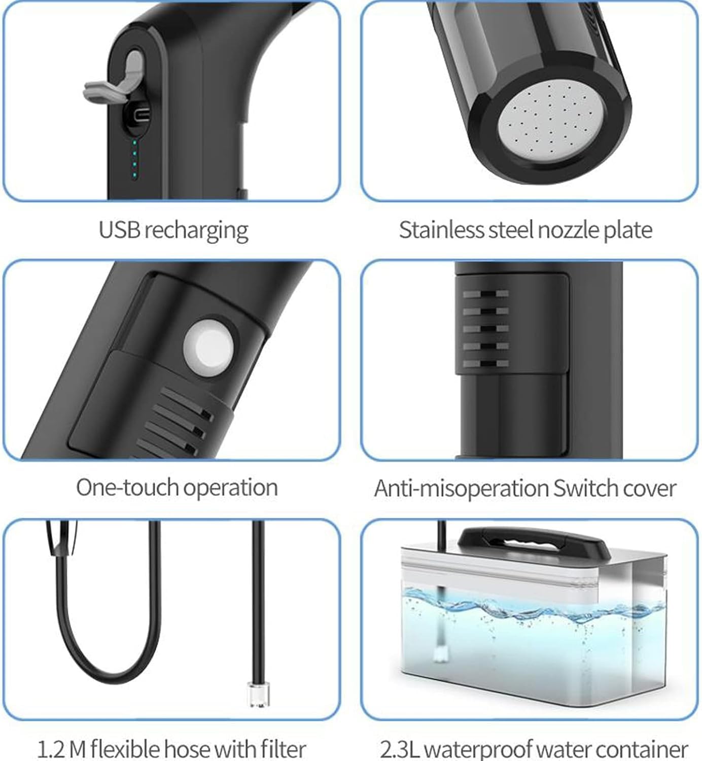 Rutell bidet supports camping showers and outdoor cleaning routines.