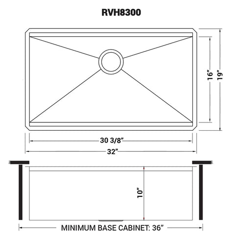 Ruvati CUPC-certified sink meets US and Canadian plumbing standards.