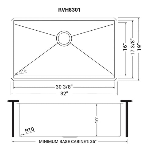 Ruvati decorative drain cover keeps aesthetics while flush draining